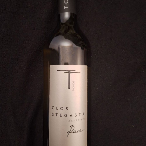 Clos Stegasta Asyrtiko white wine new from Tinos