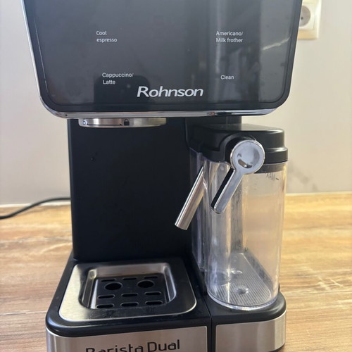 Rohnson Dual 98082 coffee maker like new with many functions