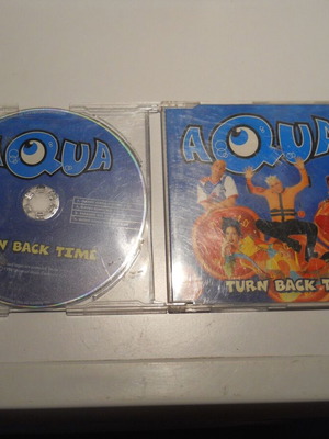 Aqua Turn Back Time CD Maxi-Single μεταχειρισμένο, ποπ