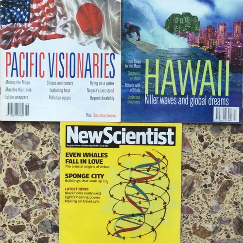 New Scientist magazine used, pack of 11 issues