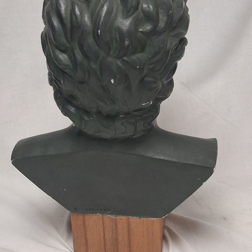 Bust of Alexander the Great by Spyros Goggakis like new