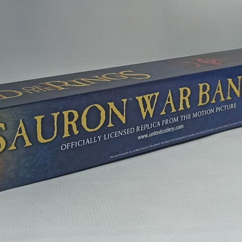 Sauron War Banner Lord of the Rings new, 55" prop replica