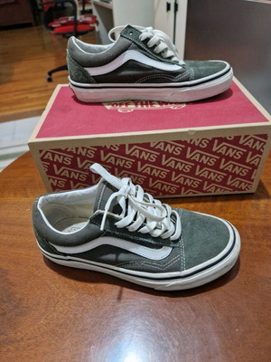 Vans Old Skool αθλητικά νούμερο 36 σαν καινούργιο, σκούρο πράσινο