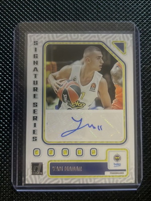 Yam Madar Fenerbache Euroleague autograph card new