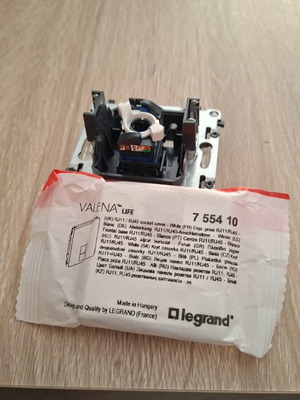 Legrand Valena network socket brand new