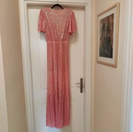 Nazezhda Luxury Sequin Maxi Dress new, pink, size S/M