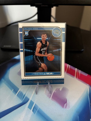 2024-25 Panini NBA Hoops Tristan Da Silva RC Rookie Card like new