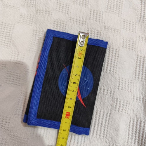 Children's fabric wallet with Velcro NASA like new