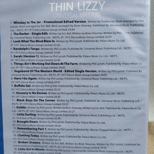 Thin Lizzy CD used, rock