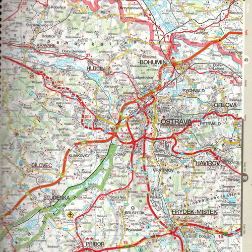 Marco Polo Road Atlas Czech Republic new, spiral bound