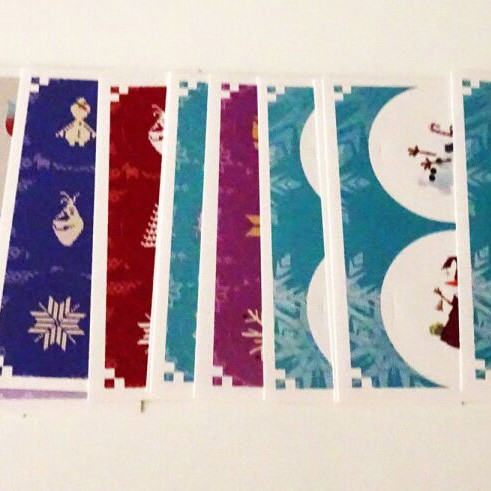 Panini Frozen Olaf Adventures album used, 100% complete