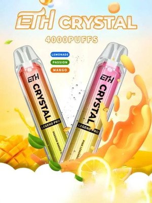ETH Crystal Legend Pro 4k puffs disposable vape