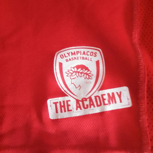 Olympiacos basketball shorts used, size L