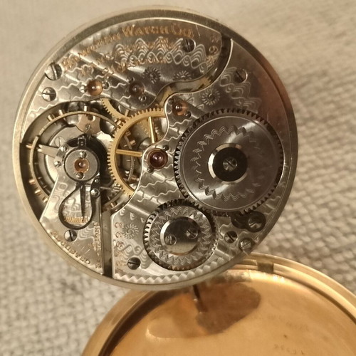 Hamilton 992 pocket watch used, collectible railroad model