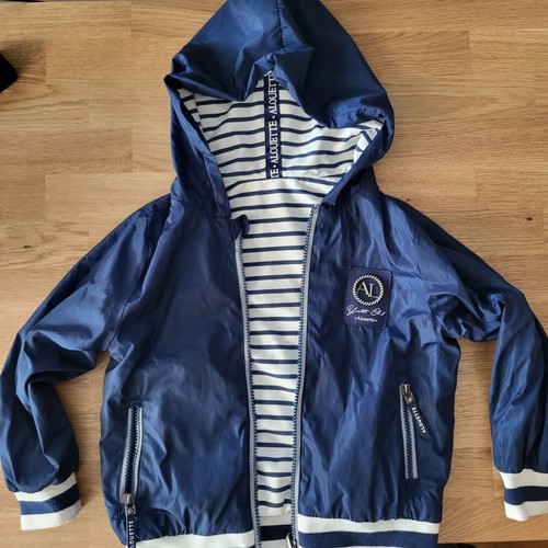 Alouette reversible jacket used 110cm/5 years with hood