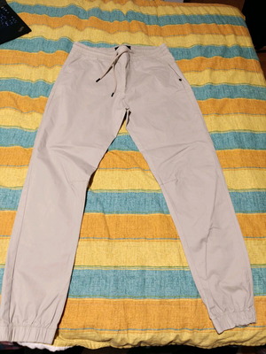 Rebase chino elastic regular fit new, size 42, beige
