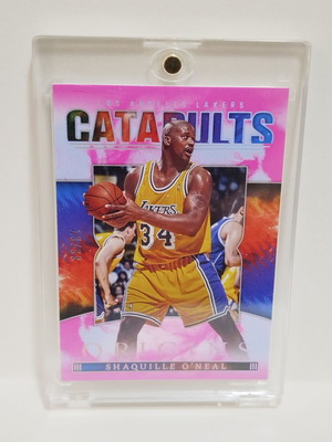 Panini Origins 2022-23 Shaquille O'Neal Catapults Pink card like new