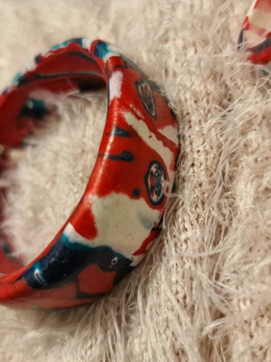 Bracelet and ring set new, handmade