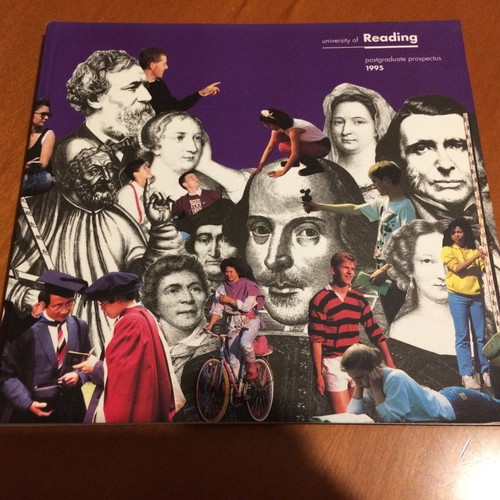 University of Reading Postgraduate Prospectus 1995 used