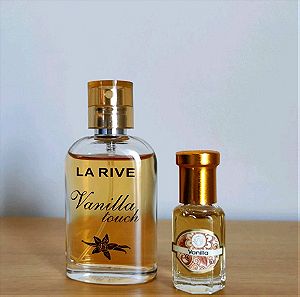 Σετ άρωμα Vanilla Touch (30ml)  & Vanilla Body oil (10ml)