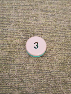 Number 3 toy, new