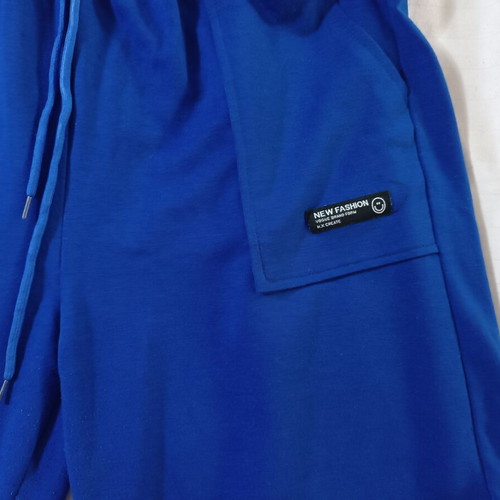 Women's athletic cargo bermuda shorts like new, blue