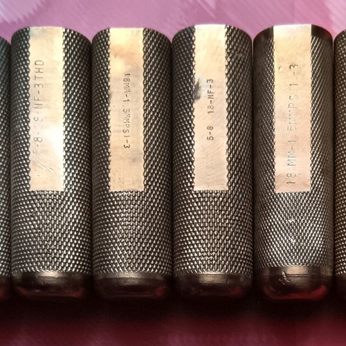 American brass tool handles used, pack of 5