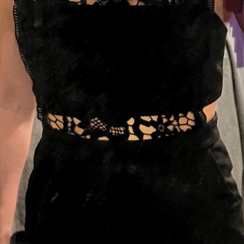 One-piece shorts like new, black, sizes S and M