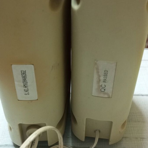 Soundlevel XL 160 computer speakers used, retro multimedia set