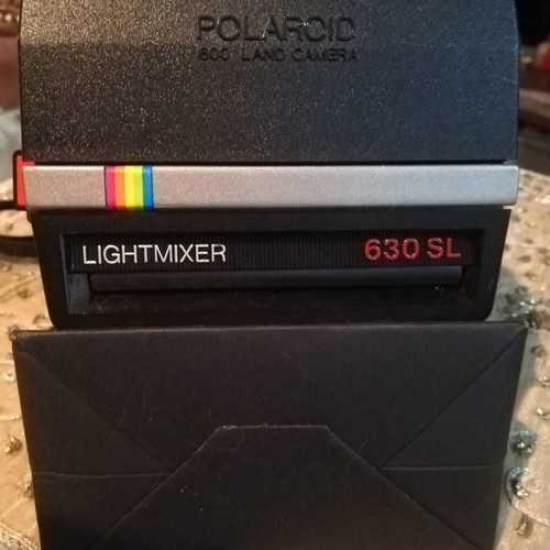 Polaroid 600 Land Camera Lightmixer camera used