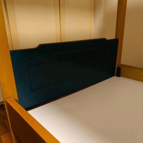 Wooden bunk bed used, double arrangement, sturdy solid wood
