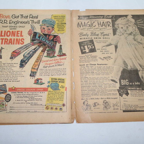 Police Comics 123 January 1953 used vintage comic book