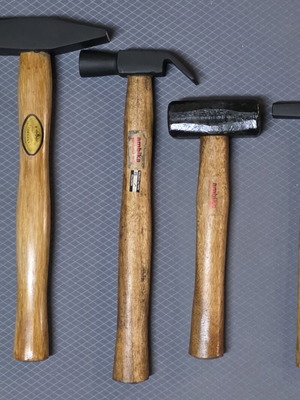 Set of 4 hammers new with various weights
