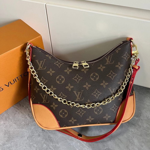 Louis Vuitton shoulder bag new, brown with dust bag