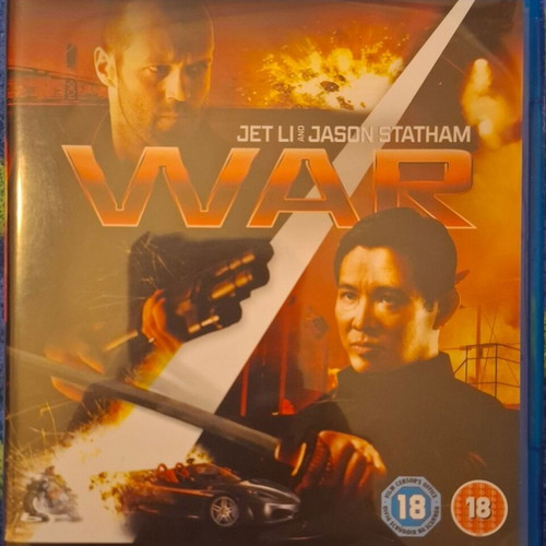 War Blu-ray movie with English subtitles