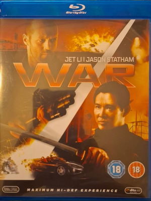 War Blu-ray movie with English subtitles