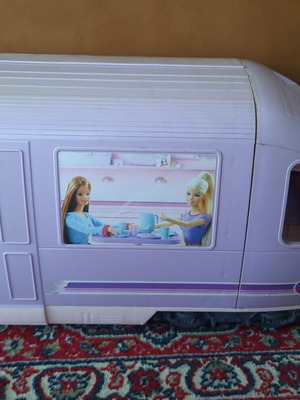 Mattel 2001 Barbie Travel Train playset used