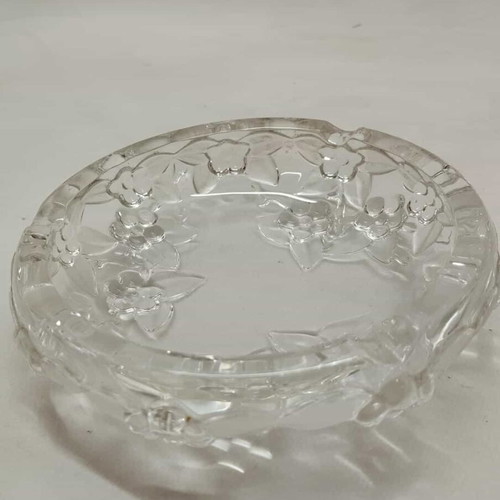 Walther Carmen crystal ashtray used 16cm