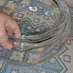 Μεγάλη Δανέζικη γυάλα σαν καινούργια