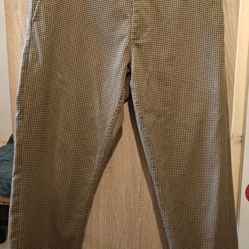 Obey Men's Houndstooth Pants Size 32 Used, Beige