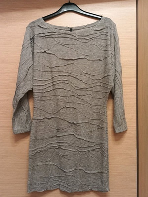 Pink Woman dress like new, gray, size S