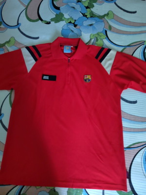 Vintage Authentic Polo Shirt FC Barcelona size XL, like new