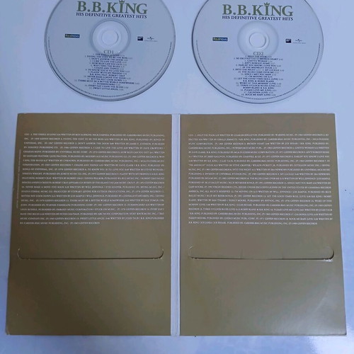 B.B.King His Definitive Greatest Hits 2CD like new, blues