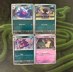 Haunter and Gastly Pokemon cards