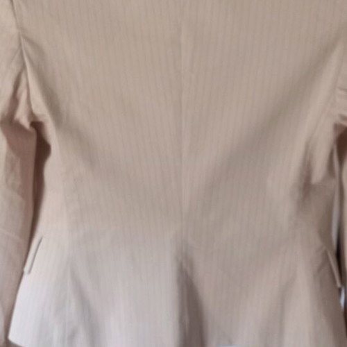Benetton beige spring jacket new, cotton, size 40