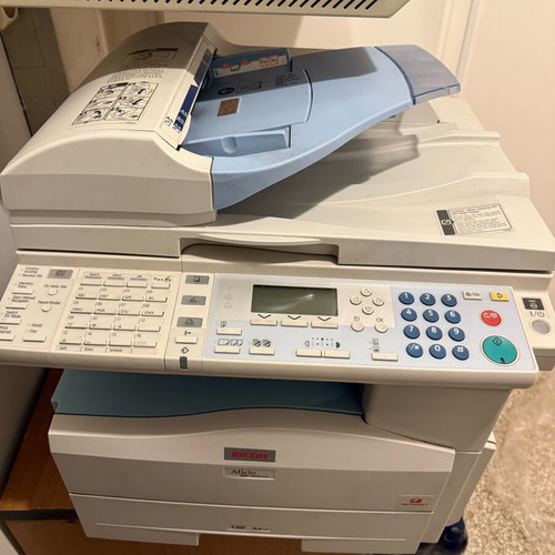 Ricoh Aficio MP201spf multifunction printer used