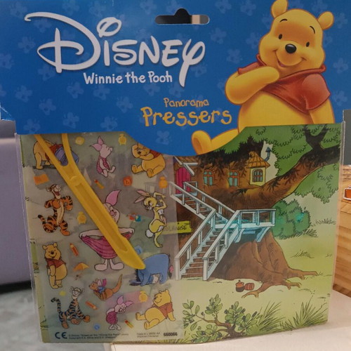 Winnie 2001 stickers like new, sealed package