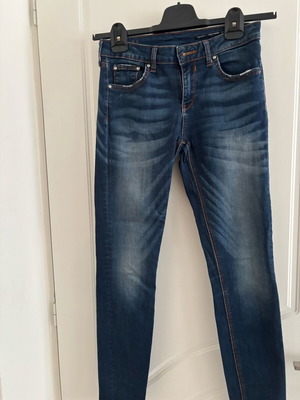 Zara Woman Skinny Jeans M 38 10 Like New Blue Faded
