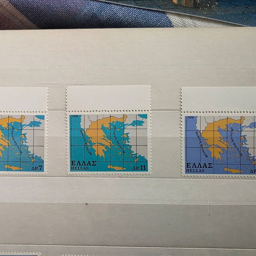 Complete sets of mint stamps 1978-1982, new