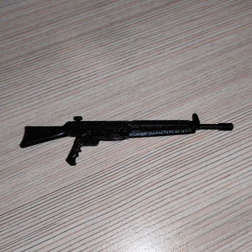 G.I.JOE Lt.Falcon (v2) 1991 Assault Riffle accessory used